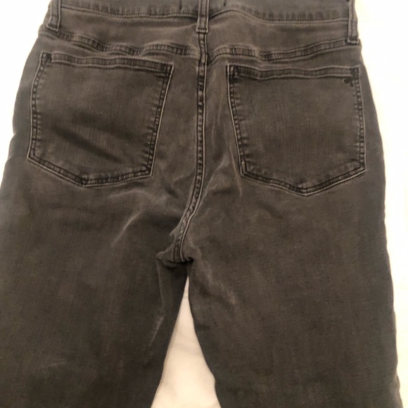 Madewell  skinny jeans dark gray/light black Size 29 - Picture 5 of 7